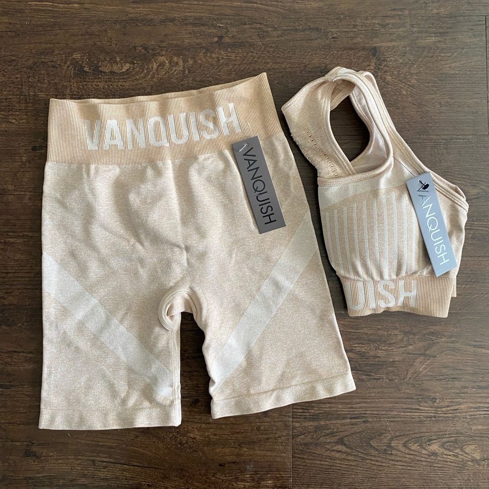 Vanquish Fitness Biker Short Set